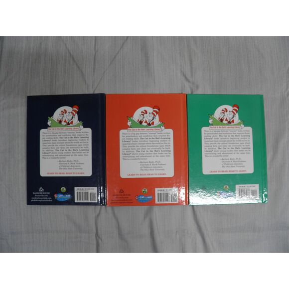 The Cat in the Hat's Learning Library Lot 3 NEW - Picture 2 of 3